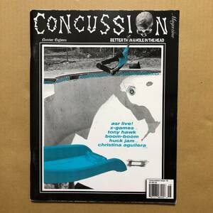 Concussion Magazine Issue 18 Skateboard David Choe Devo スケートボード ヴィンテージ マガジン Confusion skateboard オールド art