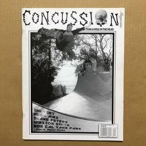 Concussion Magazine Issue 10 Skateboard Winston Smith Sheppard Fairey Obey скейтборд Vintage журнал Confusion old art