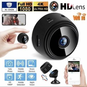 [2022 newest version ] microminiature security camera 1080P length hour video recording .. operation high resolution monitoring camera security camera WiFi full HD
