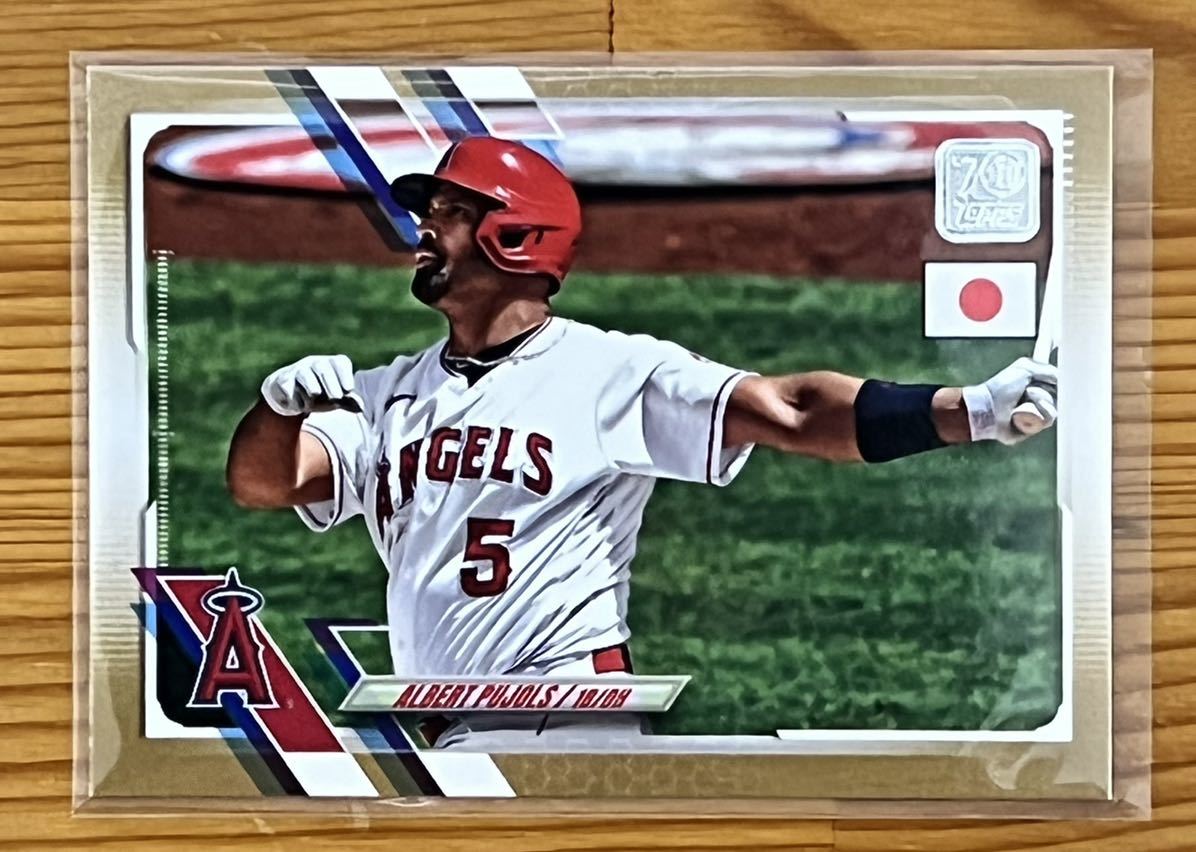 保障できる】 プホルツ PUJOLS サインカード 5枚限定 激レア 祝700号