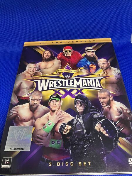 【国内盤】wwe レッスルマニア30 DVD【日本語字幕あり】