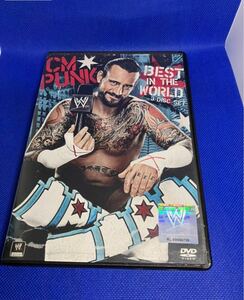 【国内盤】CM Punk Best in the world DVD 3枚組　wwe aew【日本語字幕あり】