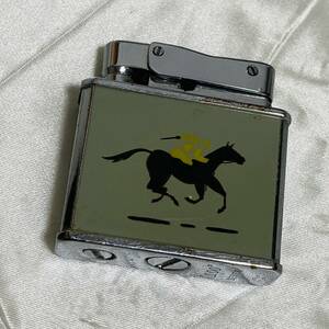 SK oil lighter smoking .100SERIES horse Showa Retro rare Vintage 