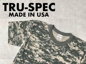 ☆送料無料☆ TRU-SPEC USA直輸入 古着 半袖 デジカモ アメリカ製 ミリタリー Tシャツ レディース M トップス 中古 即決