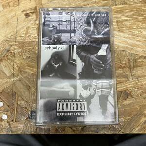 シHIPHOP,R&B SCHOOLY D - WELCOME TO AMERICA アルバム,名作! TAPE 中古品