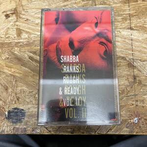 シHIPHOP,R&B SHABBA RANKS - ROUGH & READY VOLUME II アルバム,名作! TAPE 中古品