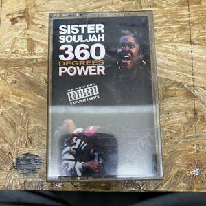 シHIPHOP,R&B SISTER SOULJAH - 360 DEGREES OF POWER アルバム,名作! TAPE 中古品