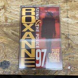 シHIPHOP,R&B STING & THE POLICE - ROXANNE '97 - PUFF DADDY REMIX シングル,名曲! TAPE 中古品