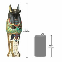 アヌビスの棺 古代エジプトオブジェ彫像 古美術置物 装飾品彫刻/ ピラミッド 神殿 王宮 葬祭殿 墳墓 ピラミッド（輸入品_画像3