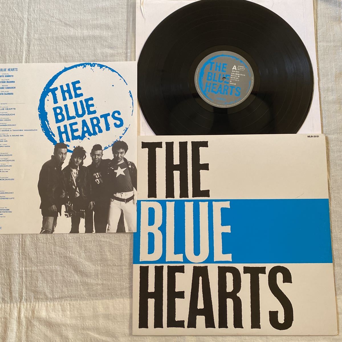 完全生産限定盤.少レコード美品 ザ・ブルーハーツ THE BLUE HEARTS