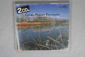 GEORG PHILIPP TELEMANN　DINNER MUSIC　Vol.１＆２　二枚組　CD送料180円