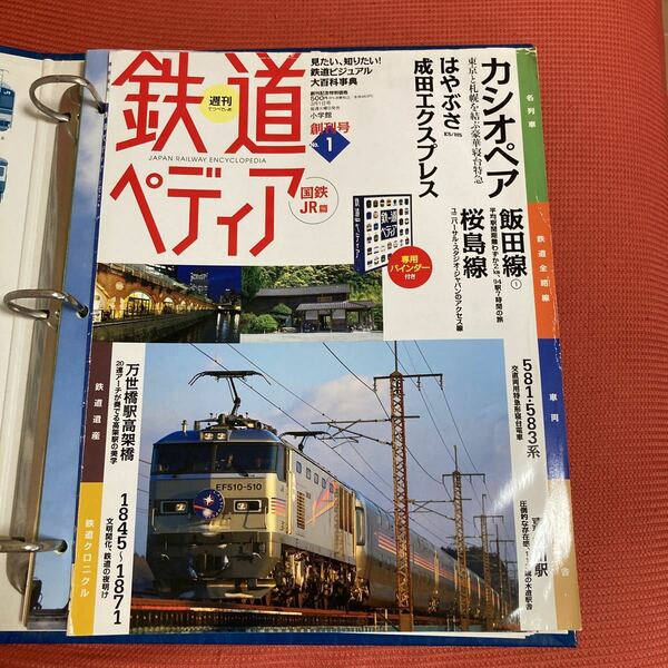 鉄道ぺディア　No1 バインダー付