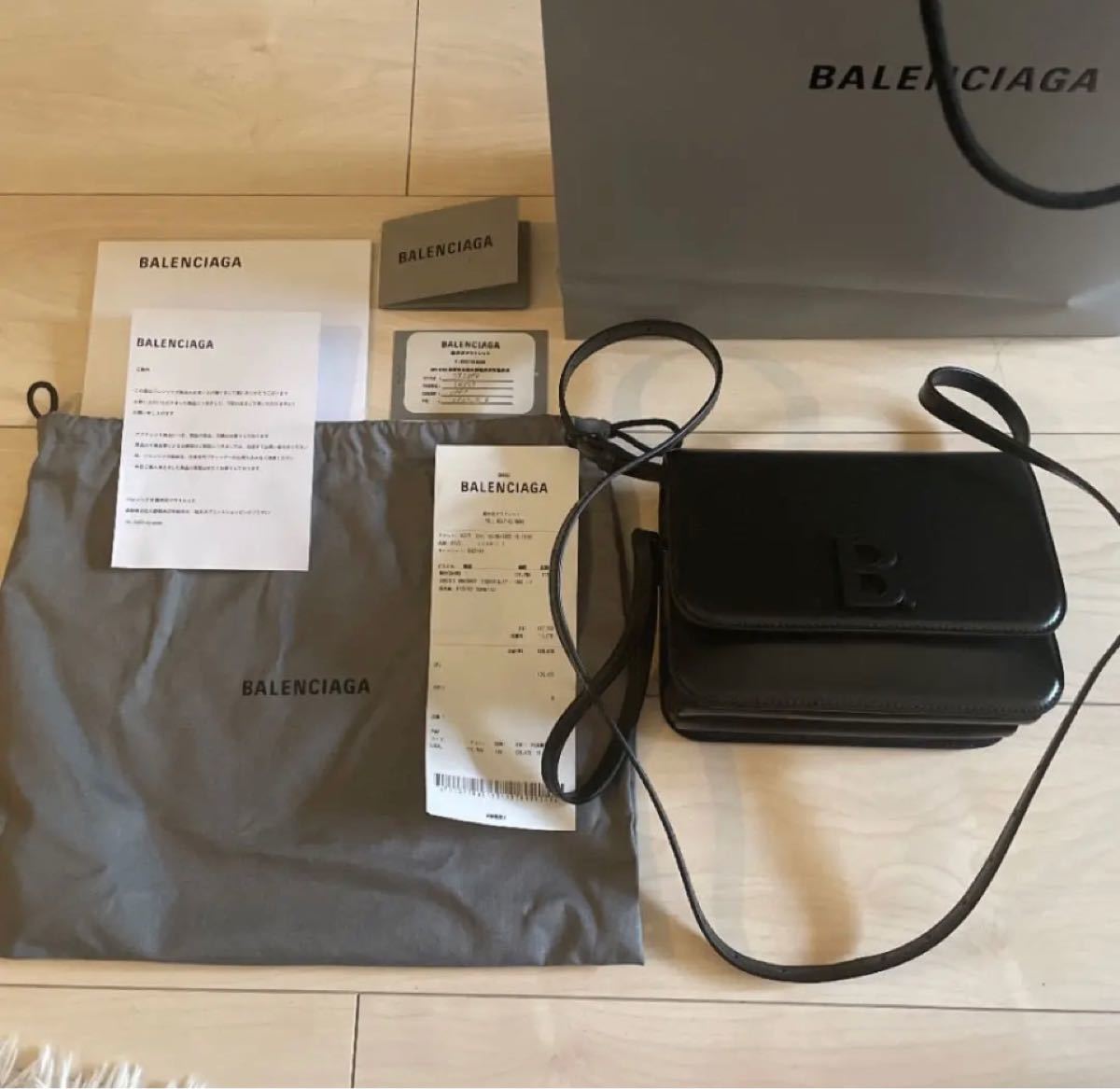 PayPayフリマ|balenciaga バレンシアガ ダブルライダースジャケット ...