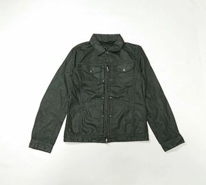 (未使用) MOSSIMO モッシモ // 裏地無し 長袖 Wジップ ジャケット (ダークブラウン系) サイズ M