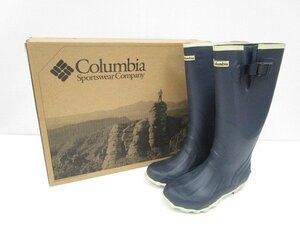 [即日発送] Columbia コロンビア RUDDY Ⅲ ラディ3 YU3326-493 レインブーツ ラバー ロングブーツ 雨靴 長靴 Size4/22.0cm 紺 ネイビー 331