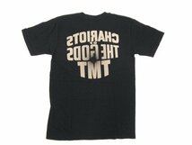 [即日発送]★良品★ tmt　ティーエムティー　半袖Tシャツ　トップス　CHARIOTS OF THE GODS TMT　ロゴ　メンズ　SizeM　黒　ブラック　331_画像2