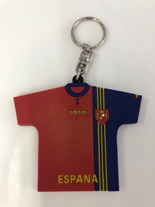 ☆即決*新品*非売品【アディダス adidas】スペイン ESPANA サッカー ユニフォーム キーホルダー☆