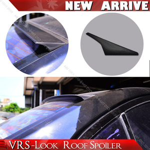  new type V type VRS immediate payment Benz CLK W208 coupe rear roof spoiler foundation matted black 