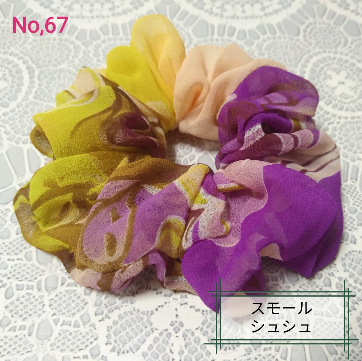 男女兼用 No.61❁ハワイアンシュシュ❁フラミンゴ❁ハンドメイド❁フラ
