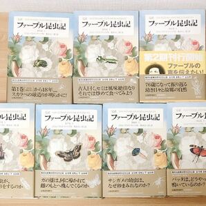 ★月報付き★ 完訳 ファーブル昆虫記 計15冊セット【第1巻〜第7巻上下・第8巻上までのセット】 ジャン＝アンリ・ファーブル著 奥本大三郎訳の画像4