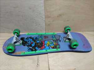80 period Vintage skateboard Old school Junk display parts taking . Classic retro wide width wide rare 