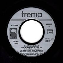 DISCO FUNK.SOUL.45 試聴可 45★Gloria Gaynor / Stop In The Name Of Love / 7インチ_画像2