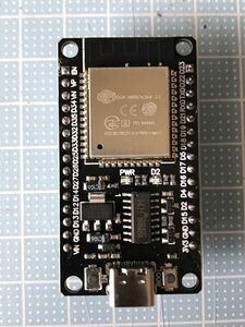 USB TYPE-C ESP32 DEVKIT V1 ESP-WROOM-32 CH340 開発ボード ピンヘッダー実装済 Arduino IDE MicroPython Wi-Fi + Bluetooth 技適取得