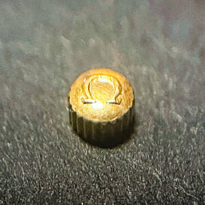 【時計●部品 Omega(オメガ) 竜頭 2.5mm 金／中古(8153-3)】