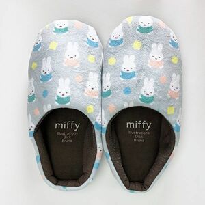  Miffy miffy тапочки o-tam цвет GY серый женский свободный 