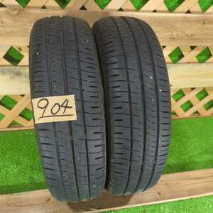 送料無料　904 　ダンロップ　165/65R14 バリ山　サマー　ラジアル　2本　　2018 激安