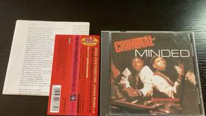 BOOGIE DOWN PRODUCTIONS / Criminal Minded 国内盤CD hiphop