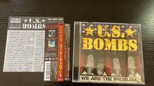 US U.S. Bombs We Are the Problem 国内盤CD 歌詞対訳解説付き punk