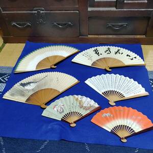  the first load goods tea seat fan 6ps.@ all together sale 