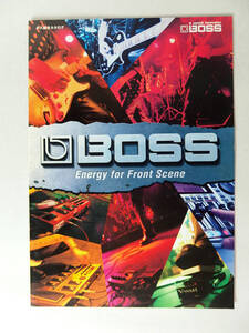 【中古：長期保管品：美品】BOSS 2003年カタログ