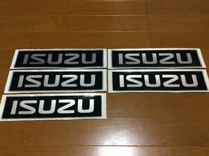 Isuzu подличная наклейка 5 мусорных предметов