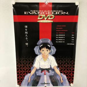 C10331 エヴァンゲリオン 碇シンジ DVD 販促 B2サイズ ポスター