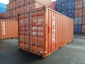 [ Aichi departure ] used freight container 20 feet size W6058×D2438×H2591 temporary warehouse storage room bike garage garage 20F sea con prefab container 