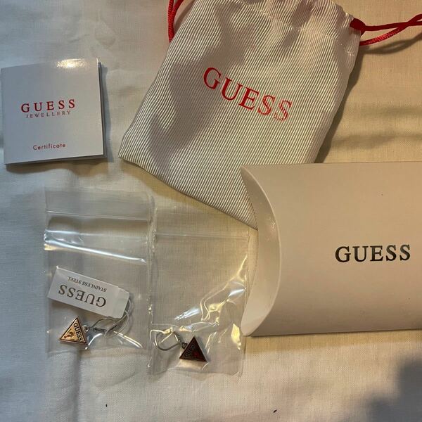 guess ピアス　新品未使用