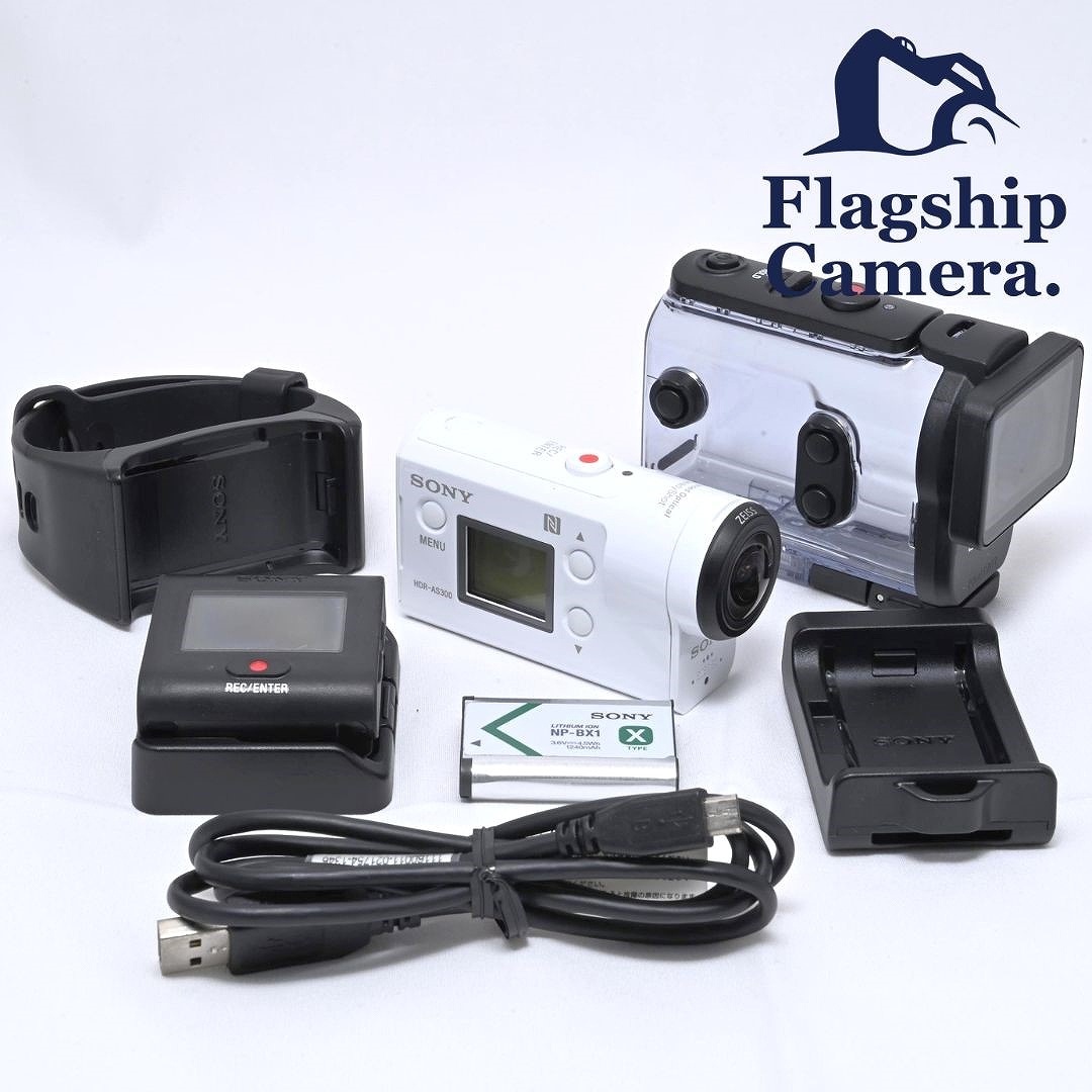 ポンパドー ビター SONY HDR-AS300R 使用2回のみ 美品 - ビデオカメラ