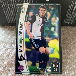 ◆WCCF FOOTISTA 2020 マタイス・デ・リフト Matthijs DE LIGT Juventus EX RU前◆