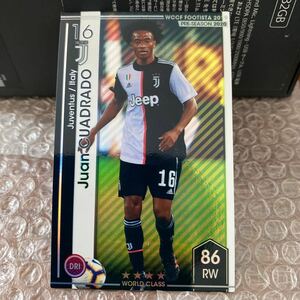 ◆WCCF FOOTISTA 2019 ファン・クアドラード Juan CUADRADO Juventus F19-8 RU前◆