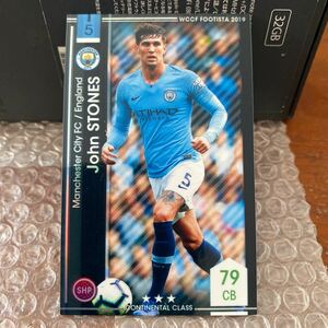 ◆WCCF FOOTISTA 2019 ジョン・ストーンズ John STONES Manchester City RU前 F19-1◆