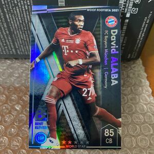 ◆WCCF FOOTISTA 2021 ダビド・アラバ David ALABA Bayern Munchen RU前 BEST ELEVEN◆