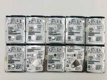 送料無料 HGST 2.5インチ SATA 内蔵ハードディスク 7mm　320GB HDD 10台セット HGST301_画像1