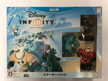 任天堂 wii u ディズニー インフィニティ スターターパック 新品 未使用品 キャプテンジャックスパロウ Mr.インクレディブル サリー_画像1