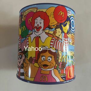 貯金箱/ケース/空缶/空き缶/新品/マクド 非売品 McDonald’s/マクドナルド/マック/マップ/マクドナルドランド/地図/map of McDonaldLand