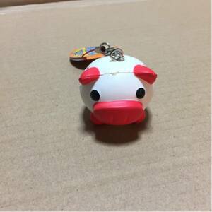 野球部 赤 豚 ふわふわ ぬいぐるみ ストラップ キーホルダー 新品 ピッグ Pig ヤキュウブー 部活ブー 幸せをかこぶハコフタ ボール 球 玉