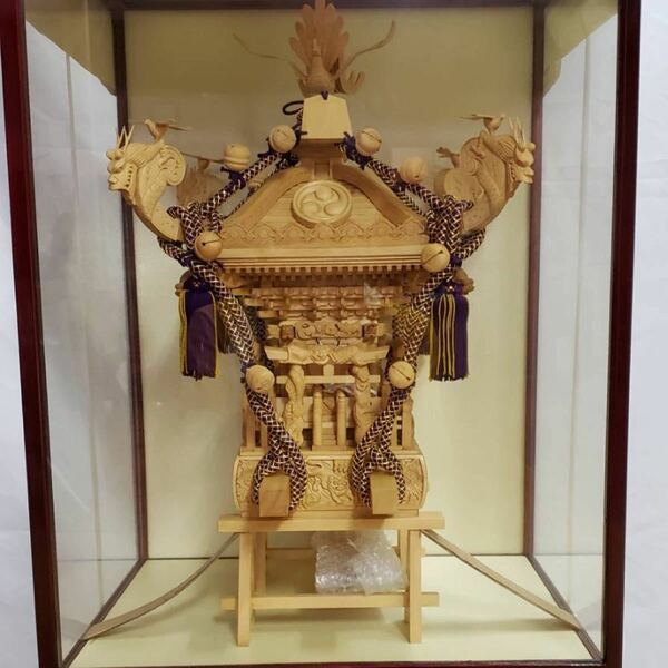 ミニ神輿　インテリア　伝統工芸品　日本　コレクション　祭り　日本文化