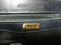 BALLY　バリー　２WAY　レザー　ショルダーバッグ　ハンドバッグ　ブラック_画像7