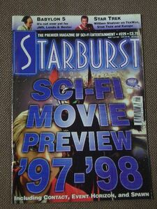 Starburst #229 - SF系映画、テレビシリーズ専門誌